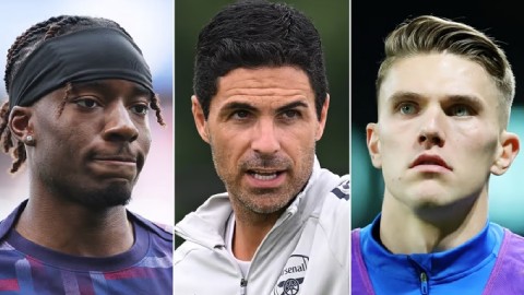  Arteta tha hồ xếp hình khi có Gyokeres và Madueke